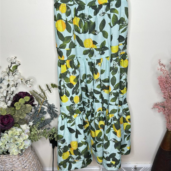 Chicwish Lemon Print Maxi Dress - Picture 5 of 10
